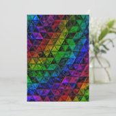 Pride Glass Einladung (Stehend Vorderseite)