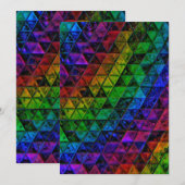 Pride Glass Einladung (Vorne/Hinten)