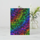 Pride Glass Einladung (Stehend Vorderseite)