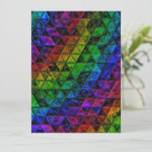 Pride Glass Einladung (Stehend Vorderseite)