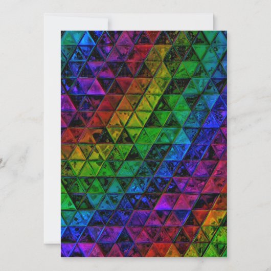 Pride Glass Einladung (Vorderseite)