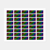 Pride Glass Etiketten (Blatt)