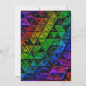 Pride Glass Feiertagskarte (Vorderseite)