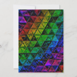 Pride Glass Feiertagskarte