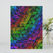 Pride Glass Feiertagskarte (Stehend Vorderseite)