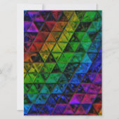 Pride Glass Feiertagskarte (Vorderseite)