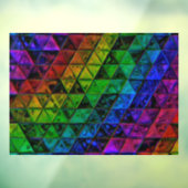 Pride Glass Fensteraufkleber (Blatt 3)