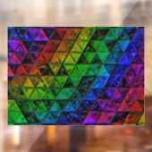 Pride Glass Fensteraufkleber (Blatt 2)