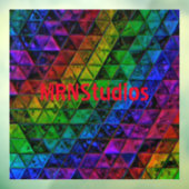 Pride Glass Fensteraufkleber (Blatt 3)