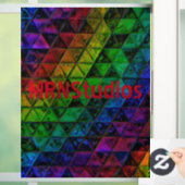Pride Glass Fensteraufkleber (Zuhause)