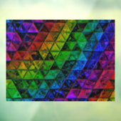 Pride Glass Fensteraufkleber (Blatt 3)