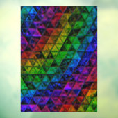 Pride Glass Fensteraufkleber (Blatt 3)