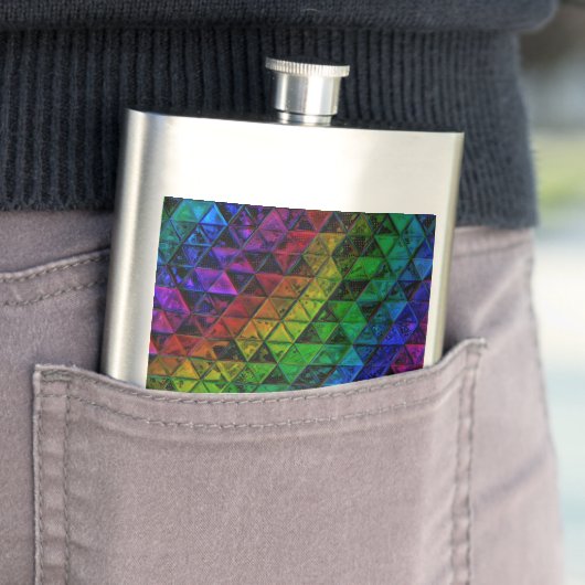 Pride Glass Flachmann (Beispiel)