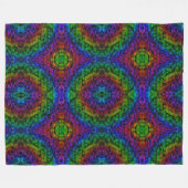 Pride Glass Fleecedecke (Vorderseite (Horizontal))