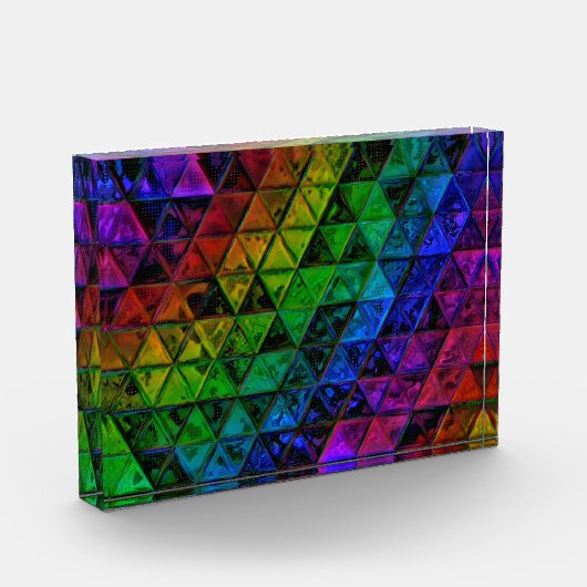 Pride Glass Fotoblock (Links)
