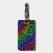 Pride Glass Gepäckanhänger (Rückseite vertikal)