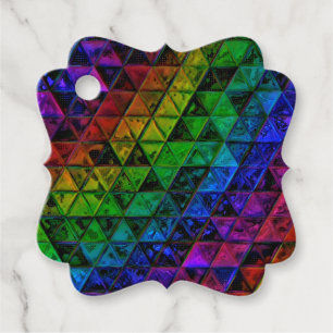 Pride Glass Geschenkanhänger