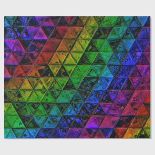 Pride Glass Geschenkpapier (Flach)