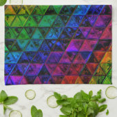 Pride Glass Geschirrtuch (Gefaltet)