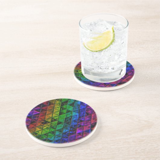 Pride Glass Getränkeuntersetzer (Seite)