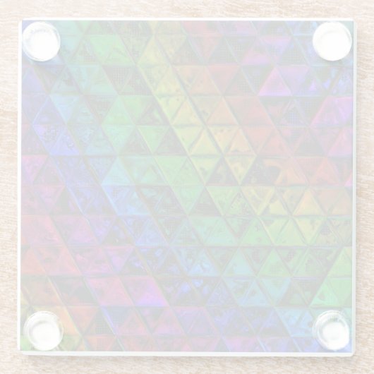 Pride Glass Glasuntersetzer (Rückseite)