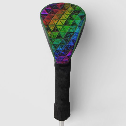 Pride Glass Golf Headcover (Vorderseite)
