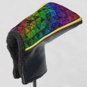 Pride Glass Golf Headcover (3/4 Vorderseite)