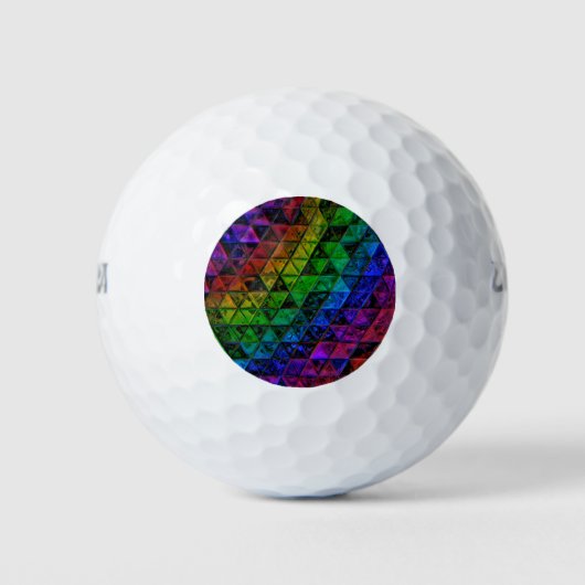 Pride Glass Golfball (Vorderseite)
