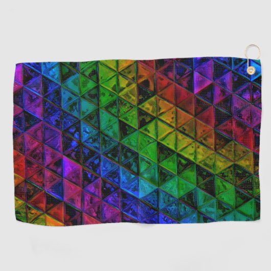 Pride Glass Golfhandtuch (Horizontal)