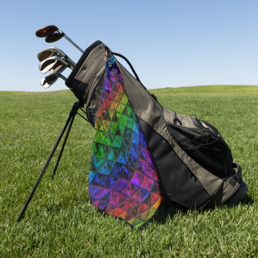 Pride Glass Golfhandtuch (Gras)