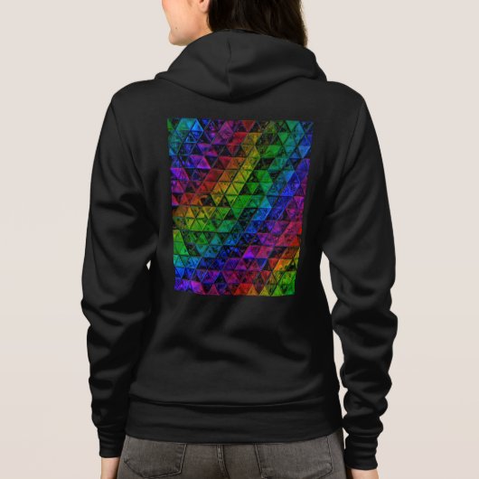 Pride Glass Hoodie (Rückseite)
