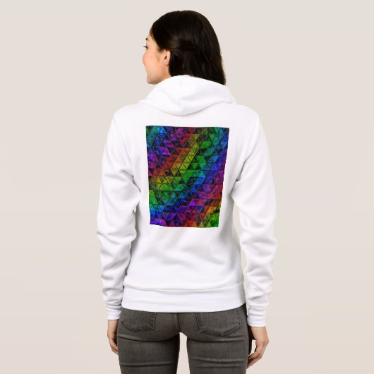 Pride Glass Hoodie (Schwarz voll)