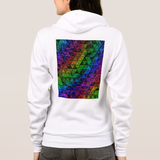 Pride Glass Hoodie (Rückseite)