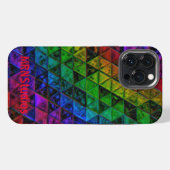 Pride Glass iPhone Hülle (Rückseite (Horizontal))