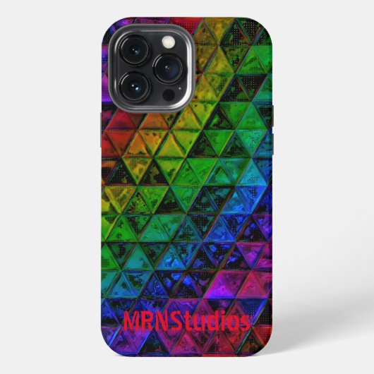Pride Glass iPhone Hülle (Rückseite)