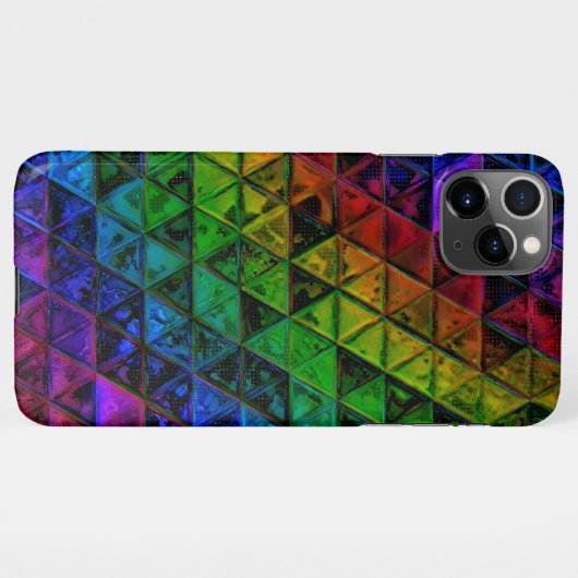 Pride Glass iPhone Hülle (Rückseite (Horizontal))