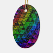 Pride Glass Keramik Ornament (Links)