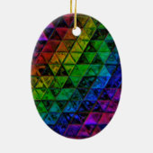 Pride Glass Keramik Ornament (Hinten)