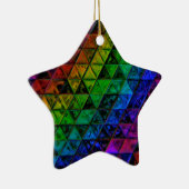 Pride Glass Keramik Ornament (Rechts)