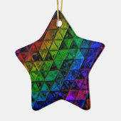 Pride Glass Keramik Ornament (Links)