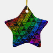 Pride Glass Keramik Ornament (Hinten)