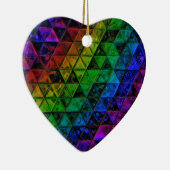 Pride Glass Keramik Ornament (Rechts)