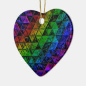 Pride Glass Keramik Ornament (Links)