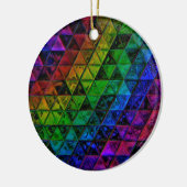 Pride Glass Keramik Ornament (Links)