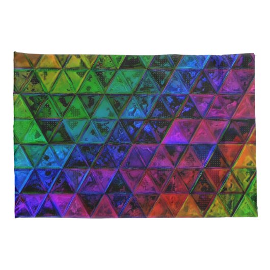 Pride Glass Kissenbezug (Rückseite-Rechts)