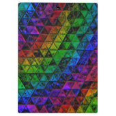 Pride Glass Klemmbrett (Rückseite)