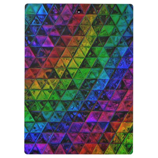 Pride Glass Klemmbrett (Rückseite)