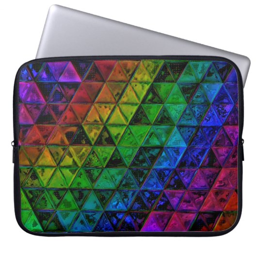 Pride Glass Laptopschutzhülle (Vorderseite)