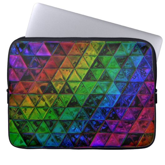 Pride Glass Laptopschutzhülle (Vorderseite)