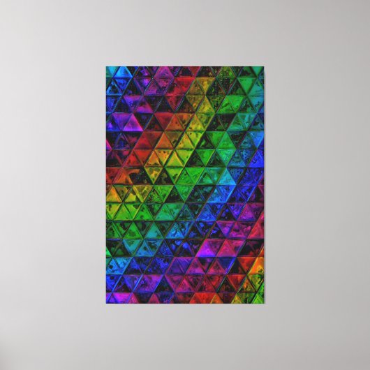 Pride Glass Leinwanddruck (Vorderseite)